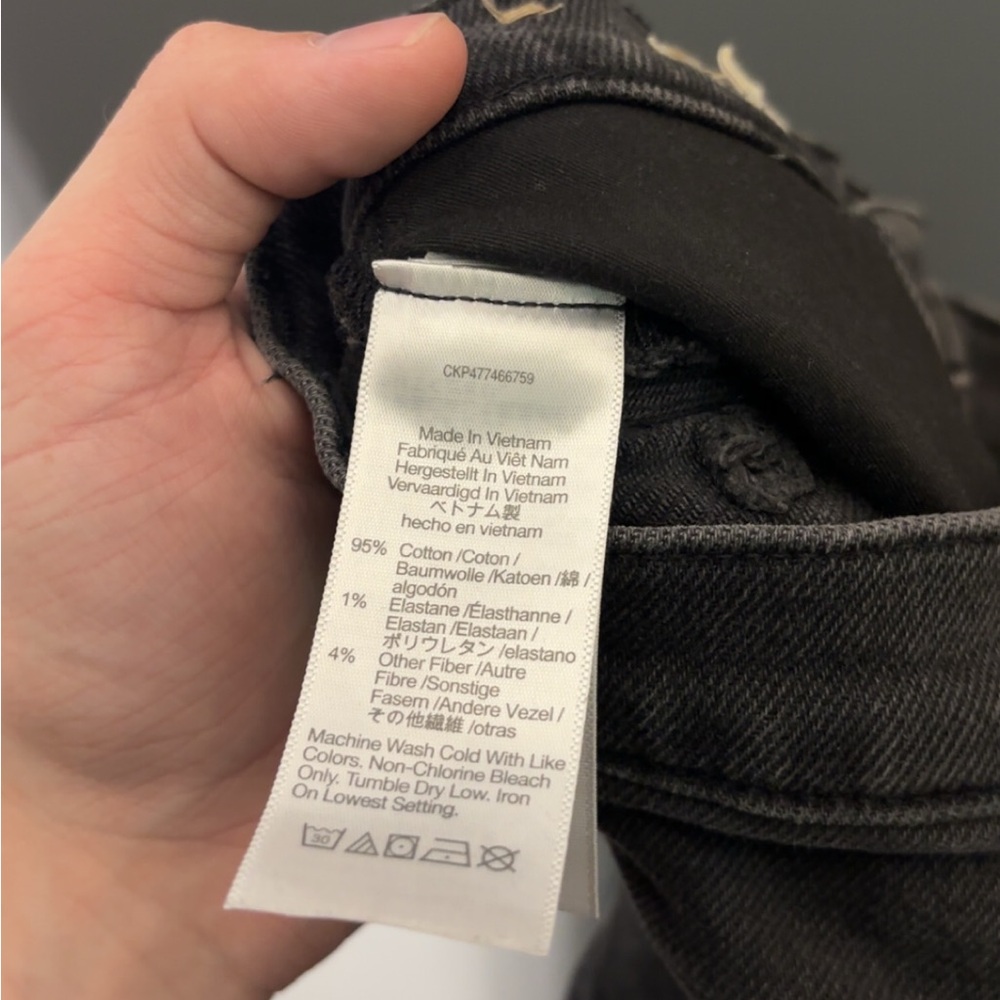 Madewell Kick Out Crop Jeans in Starkey Wash Size 27 - Picture 7 of 7